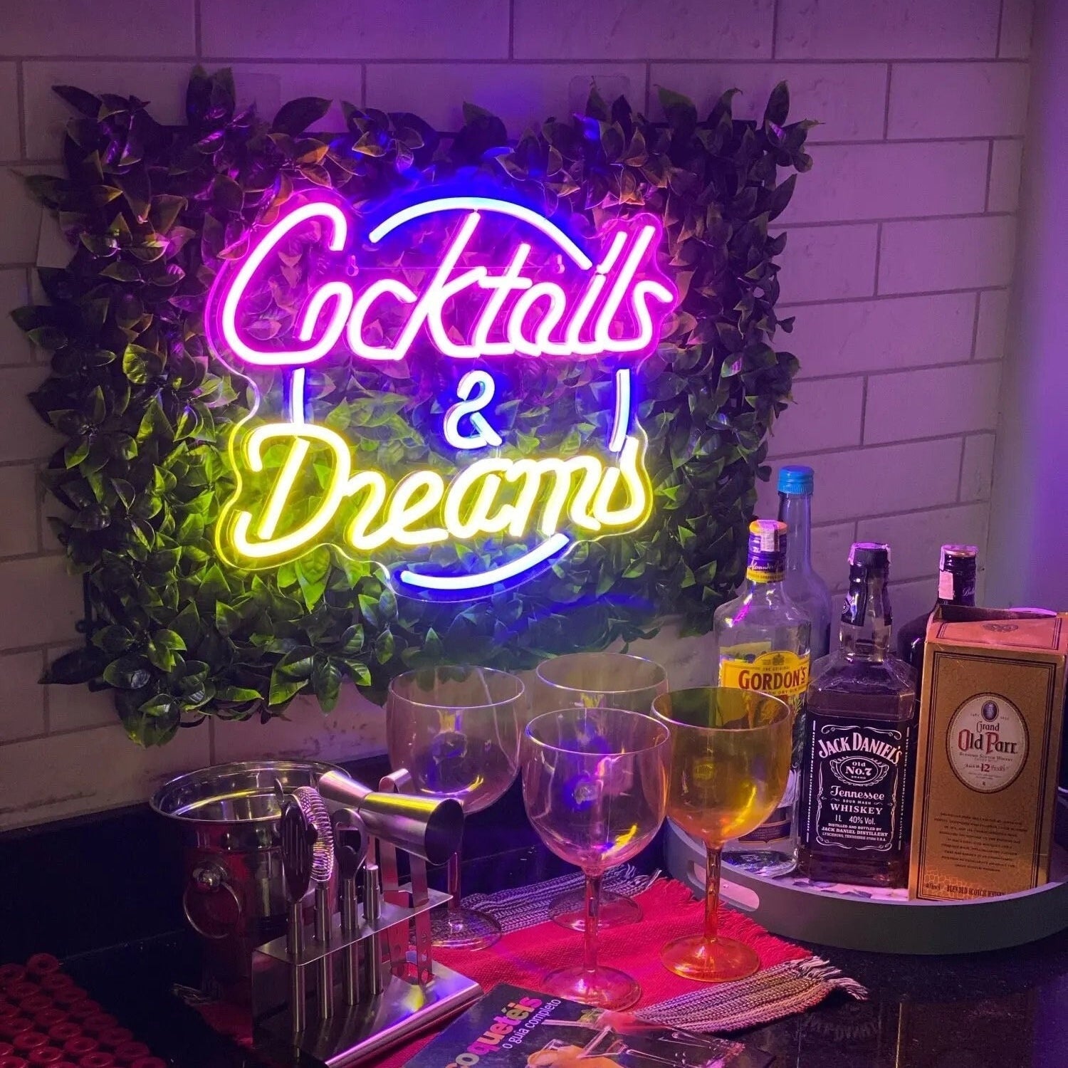 Cocktails And Dreams Led Neon Light Sign | Shineneon