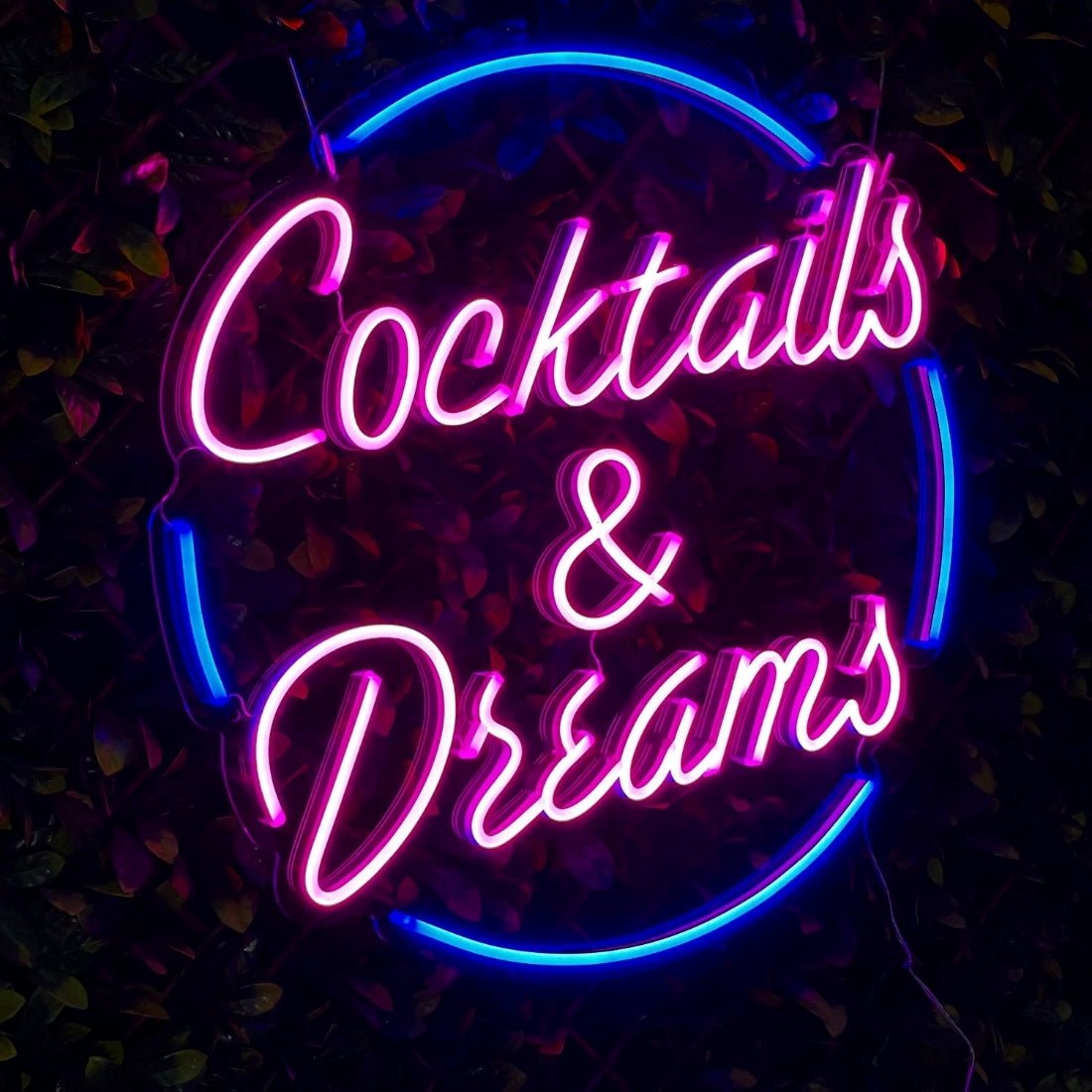Cocktails And Dreams Led Sign Business Neon Signs - Shineneon