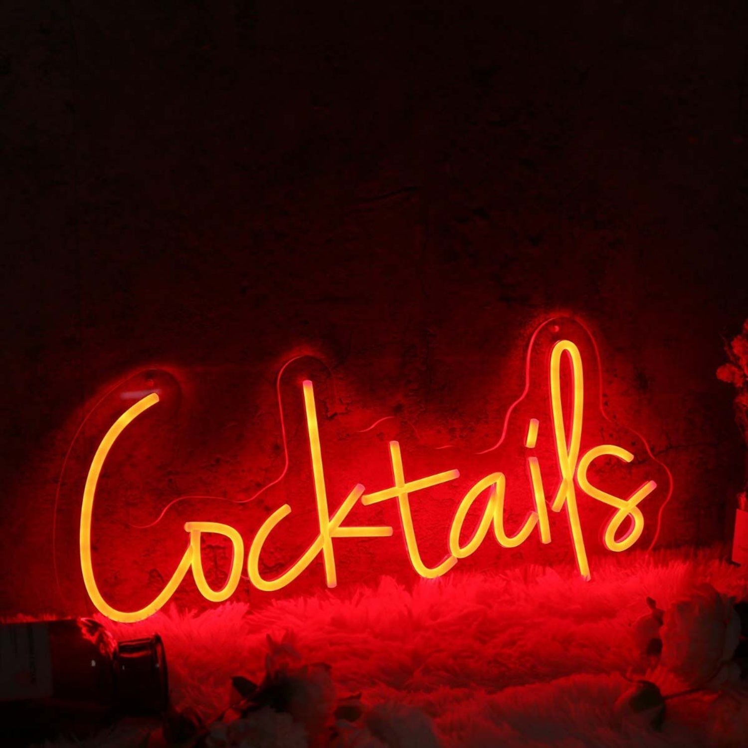 Cocktails Red Custom Led Neon Sign - Shineneon