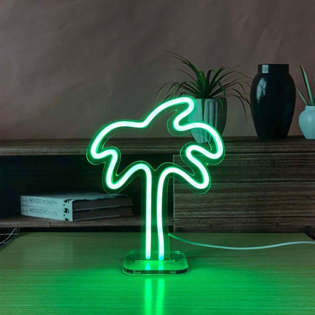Coconut Tree Led Led Sign Business Neon Sign - Shineneon