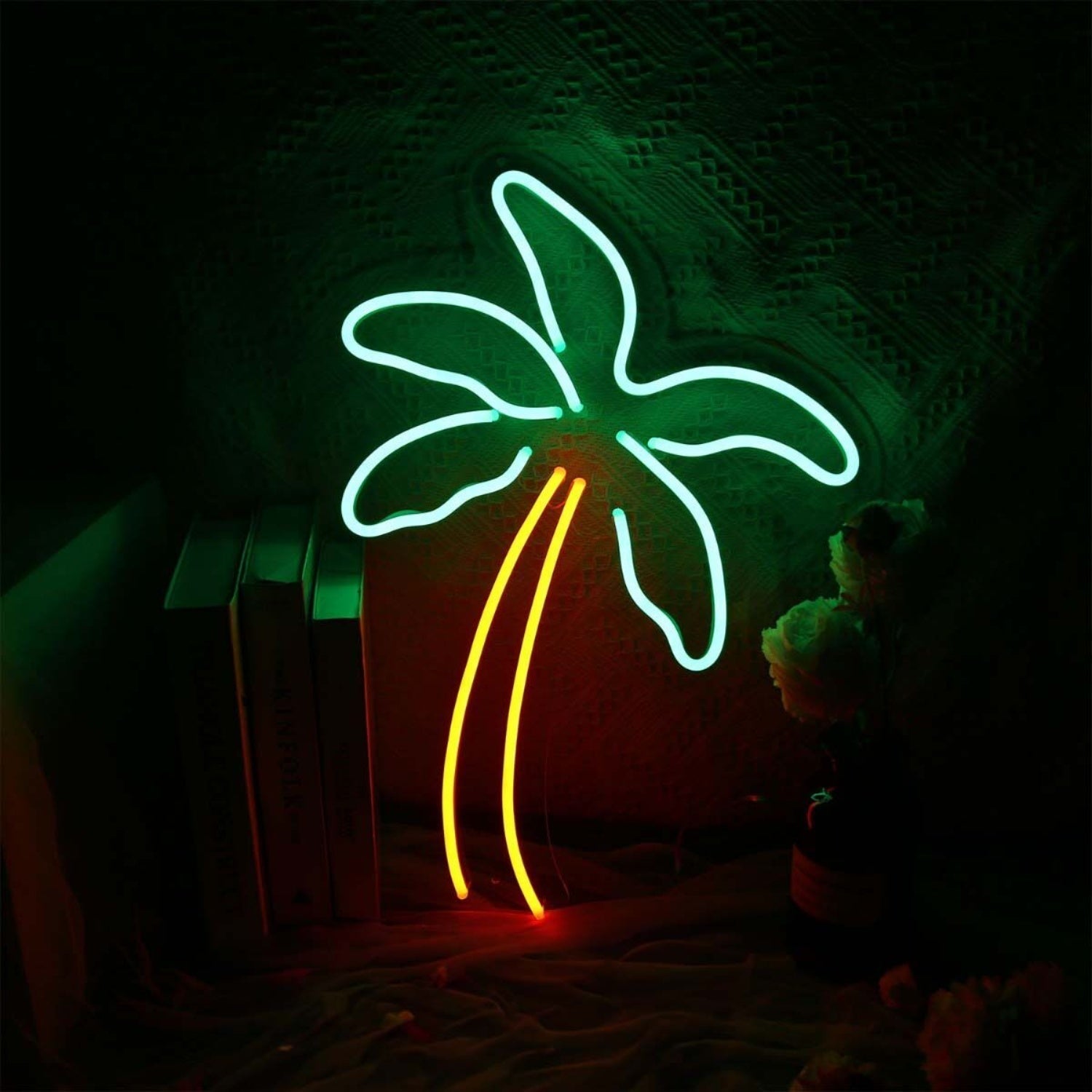 Coconut Tree Led Neon Sign For Tropical And Relaxing Decor - Shineneon