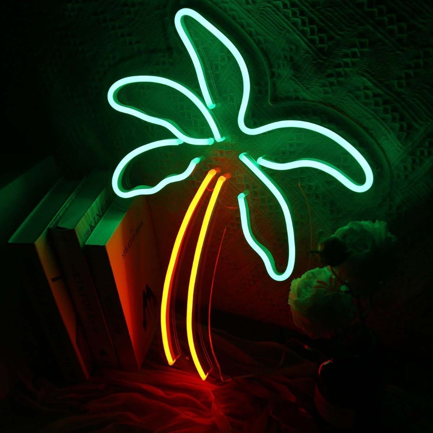 Coconut Tree Led Neon Sign For Tropical And Relaxing Decor - Shineneon