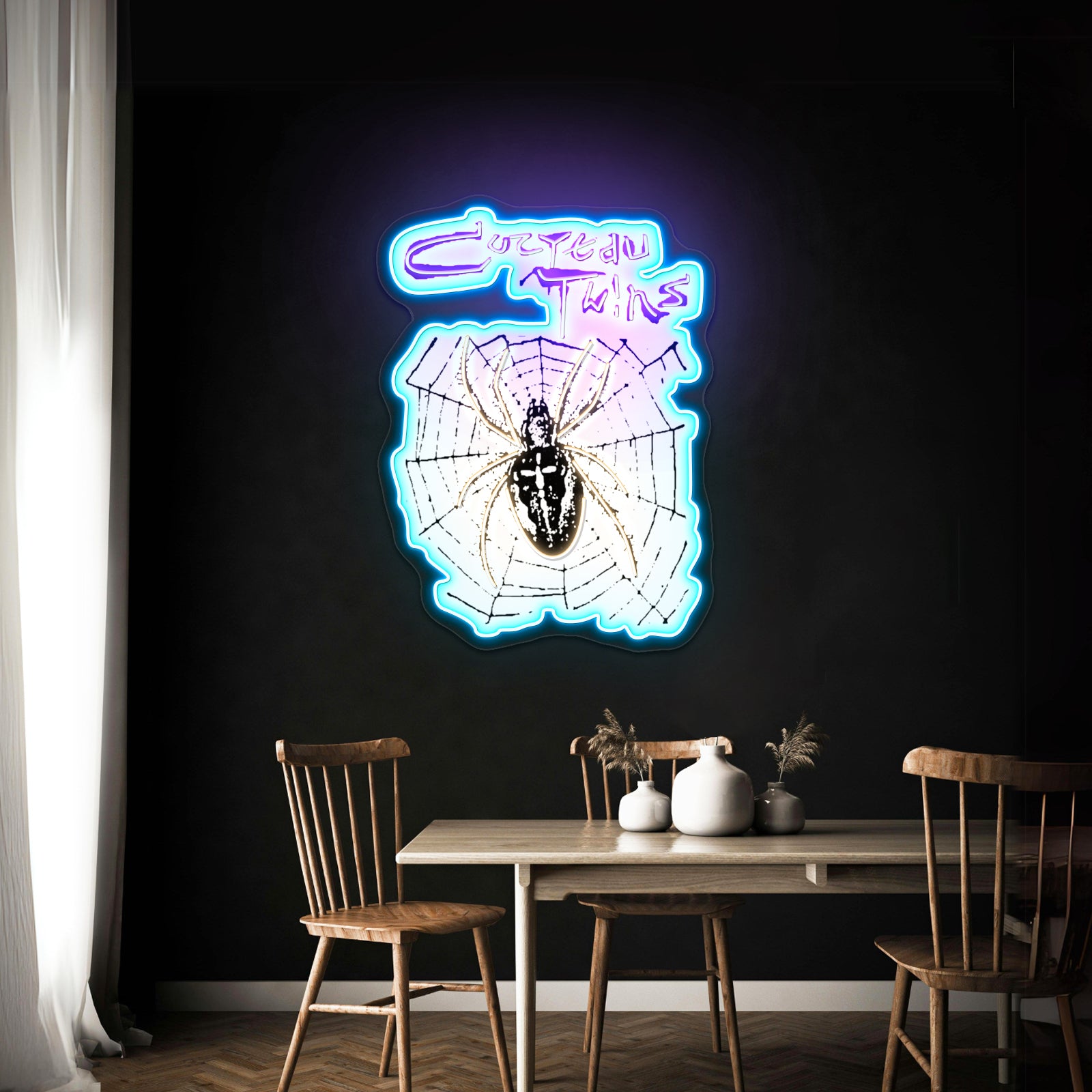 Cocteau Twins Artwork Business Led Sign