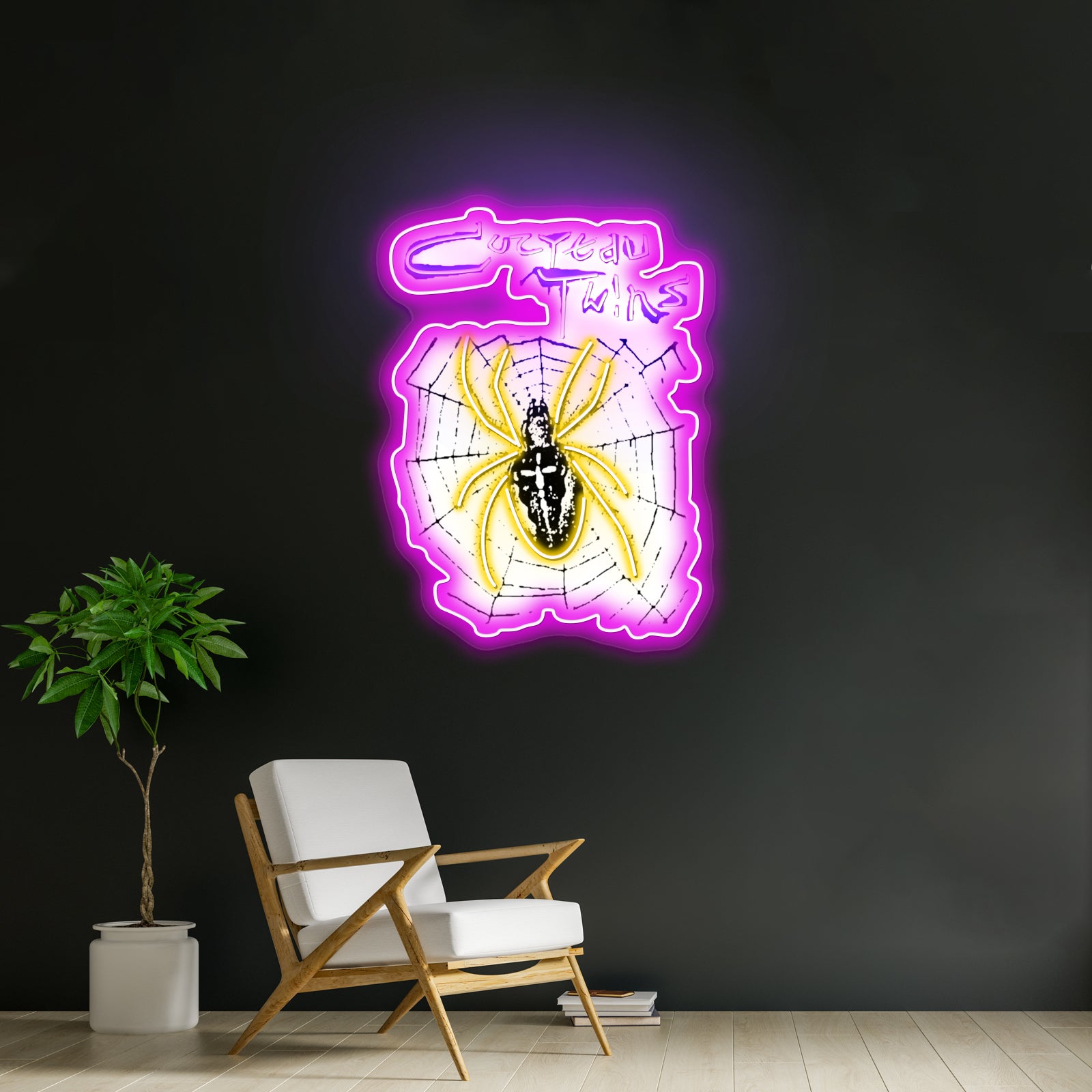 Cocteau Twins Artwork Business Led Sign