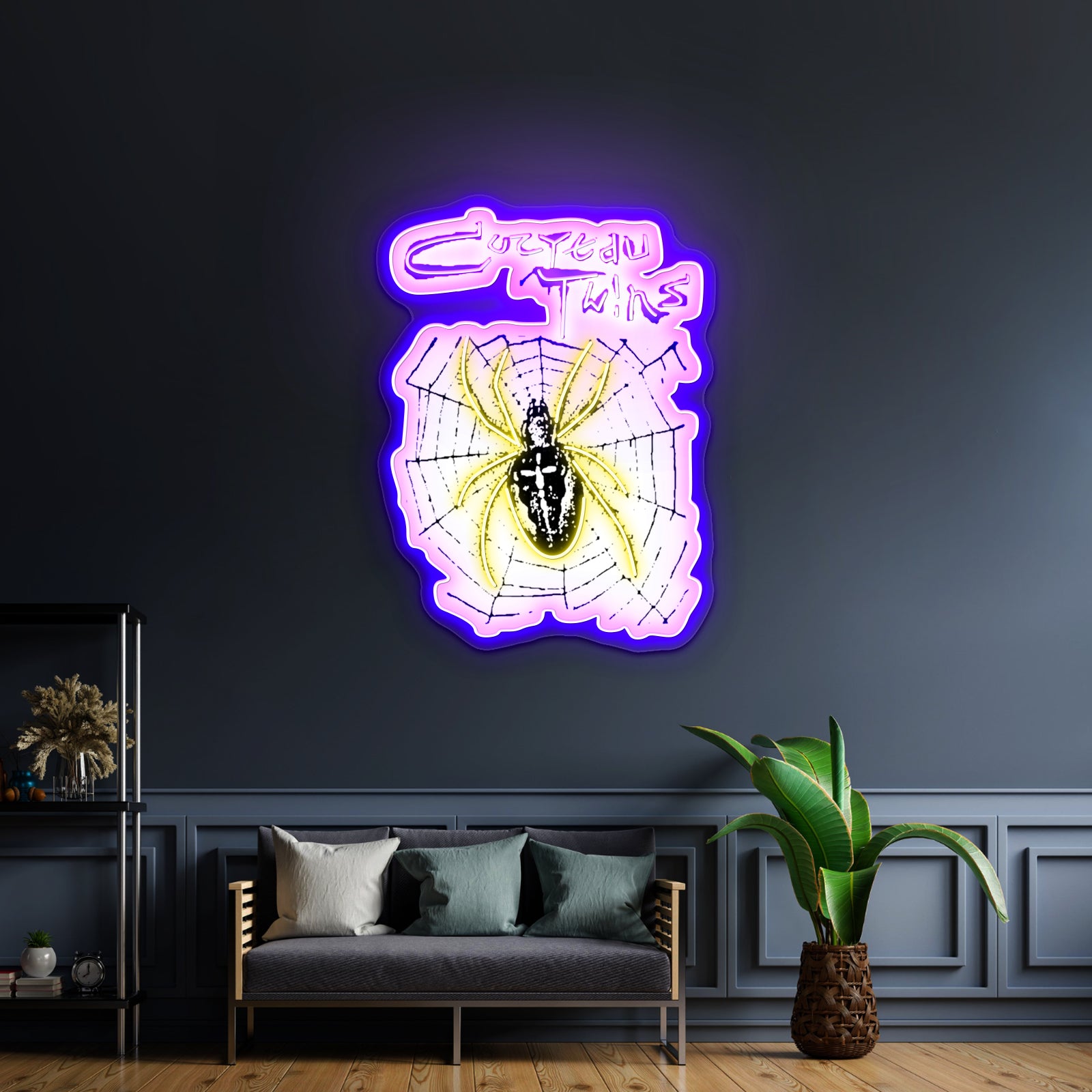 Cocteau Twins Artwork Business Led Sign