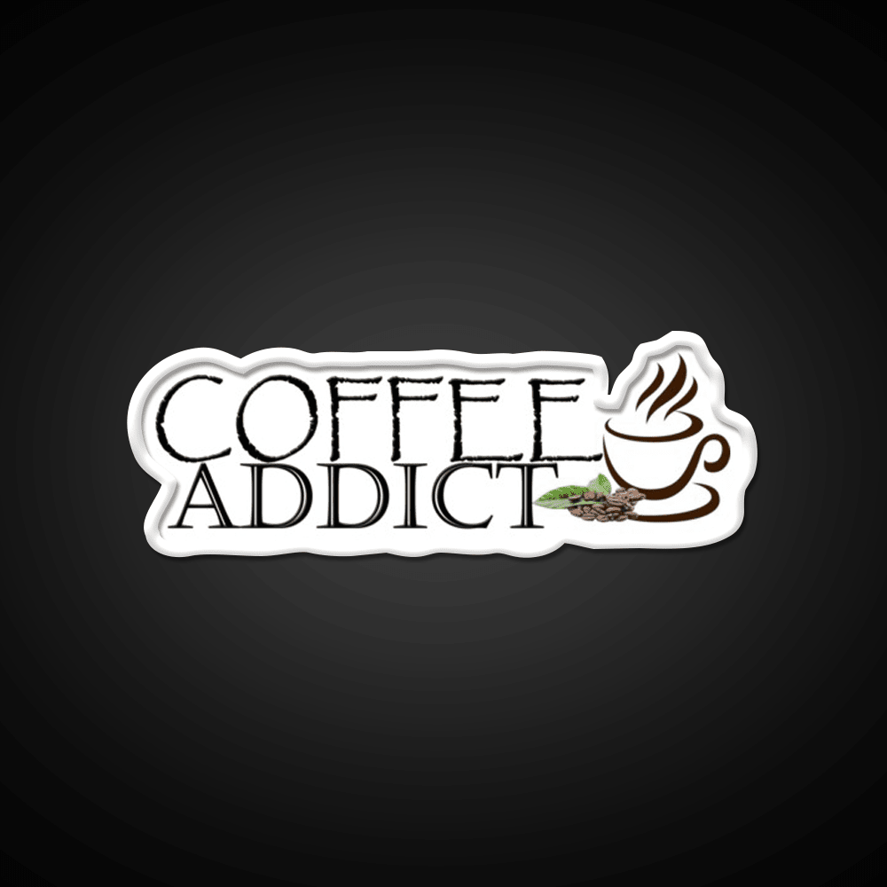 Coffee Addict Cafe Led Neon Sign Espresso Bar Art Rgb Color - Shineneon