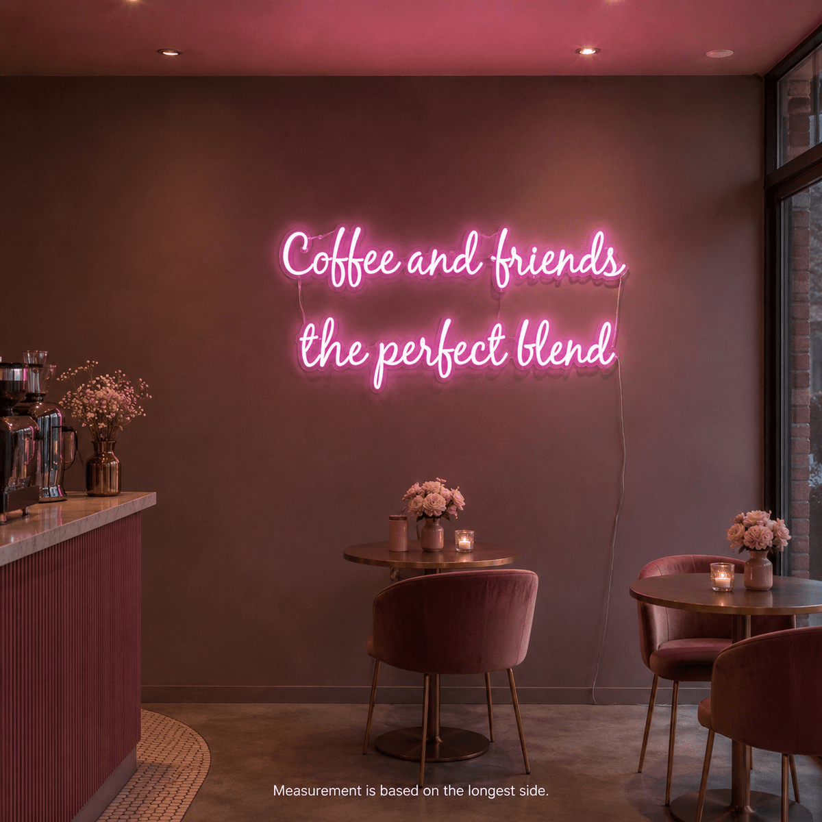 Coffee And Friends The Perfect Blend LED Neon Sign - Shineneon