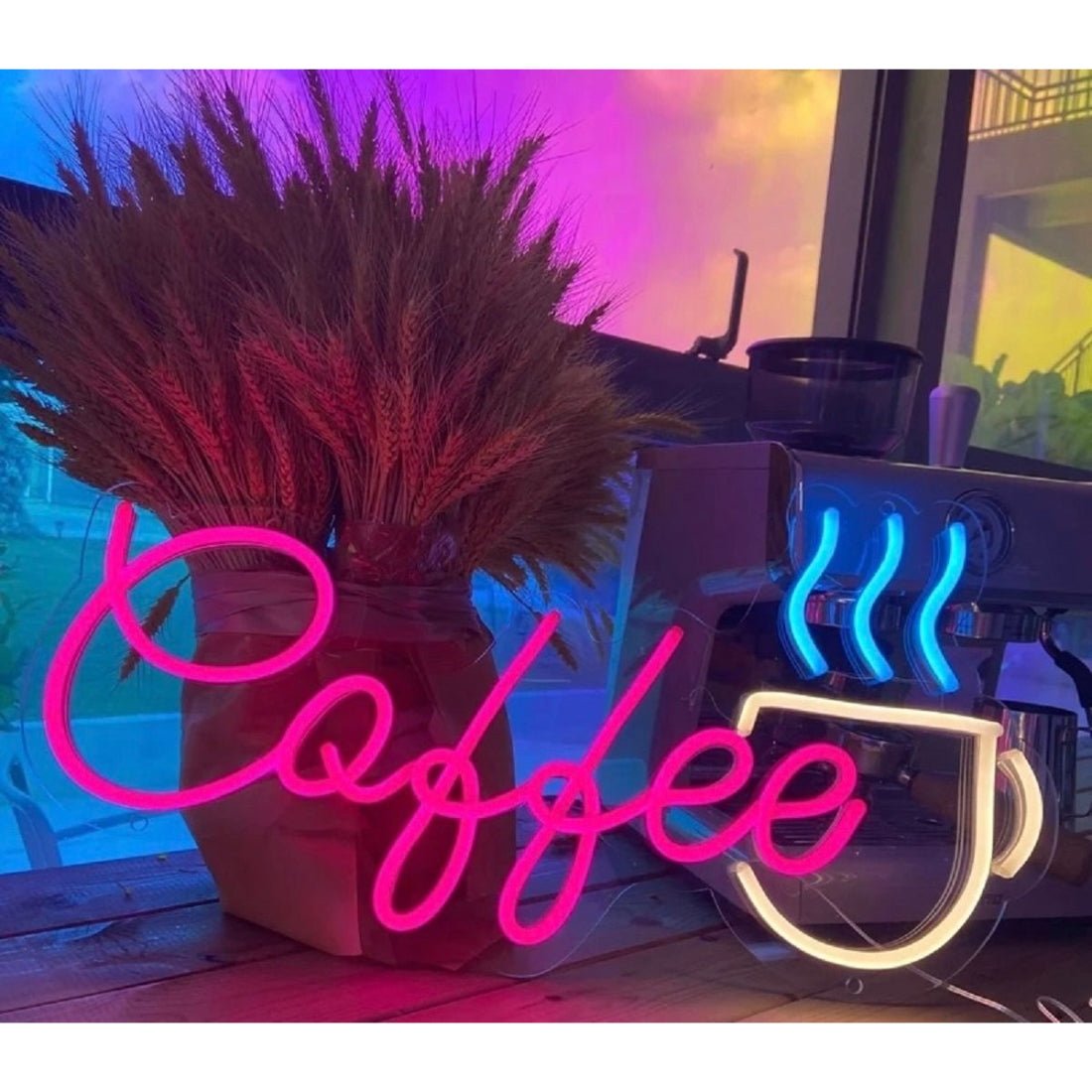 Coffee Bar Led Sign Business Neon Signs Wall Art - Shineneon