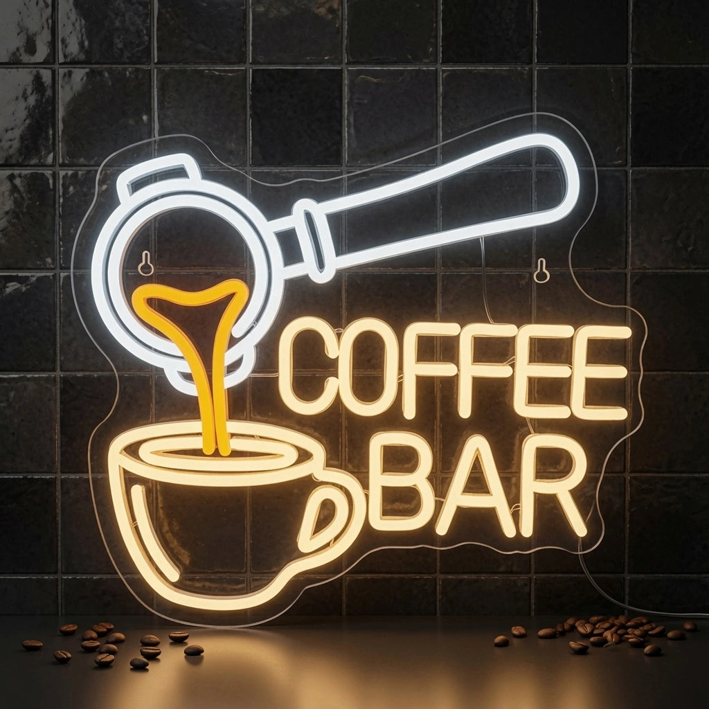 Coffee Bar Room Decor LED Neon Sign - 01 Original Product Image