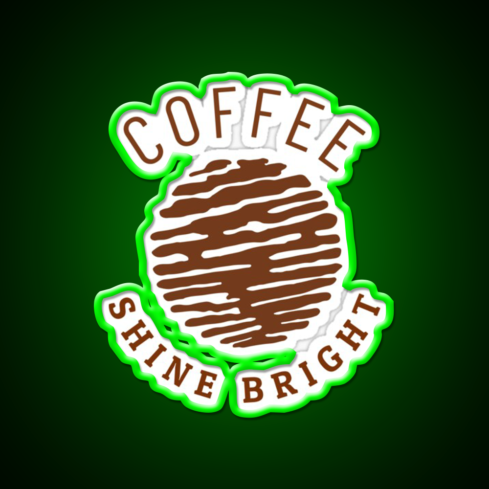 Coffee Books Design Coffee Cafe Led Neon Sign Espresso Bar Art Rgb Color