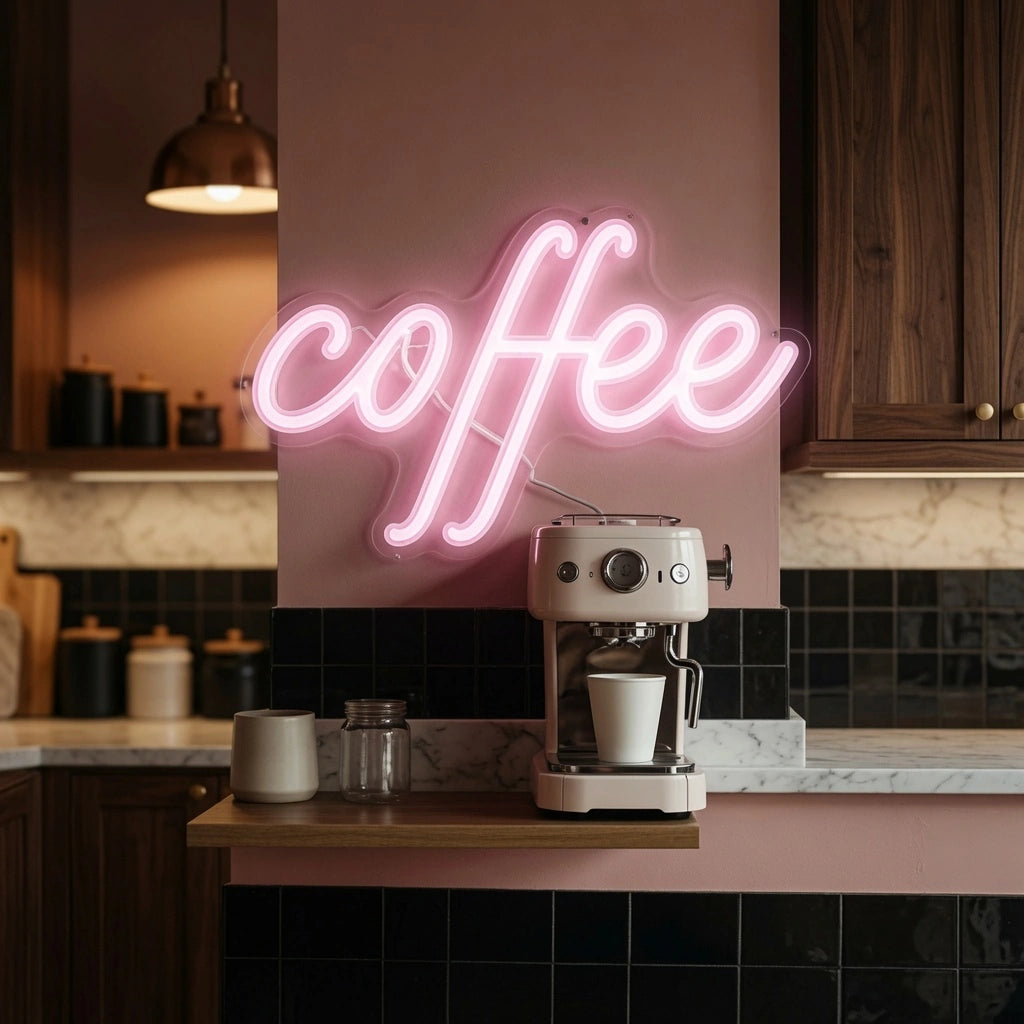 Coffee Business LED Neon Sign - 02 High-Converting Product Image