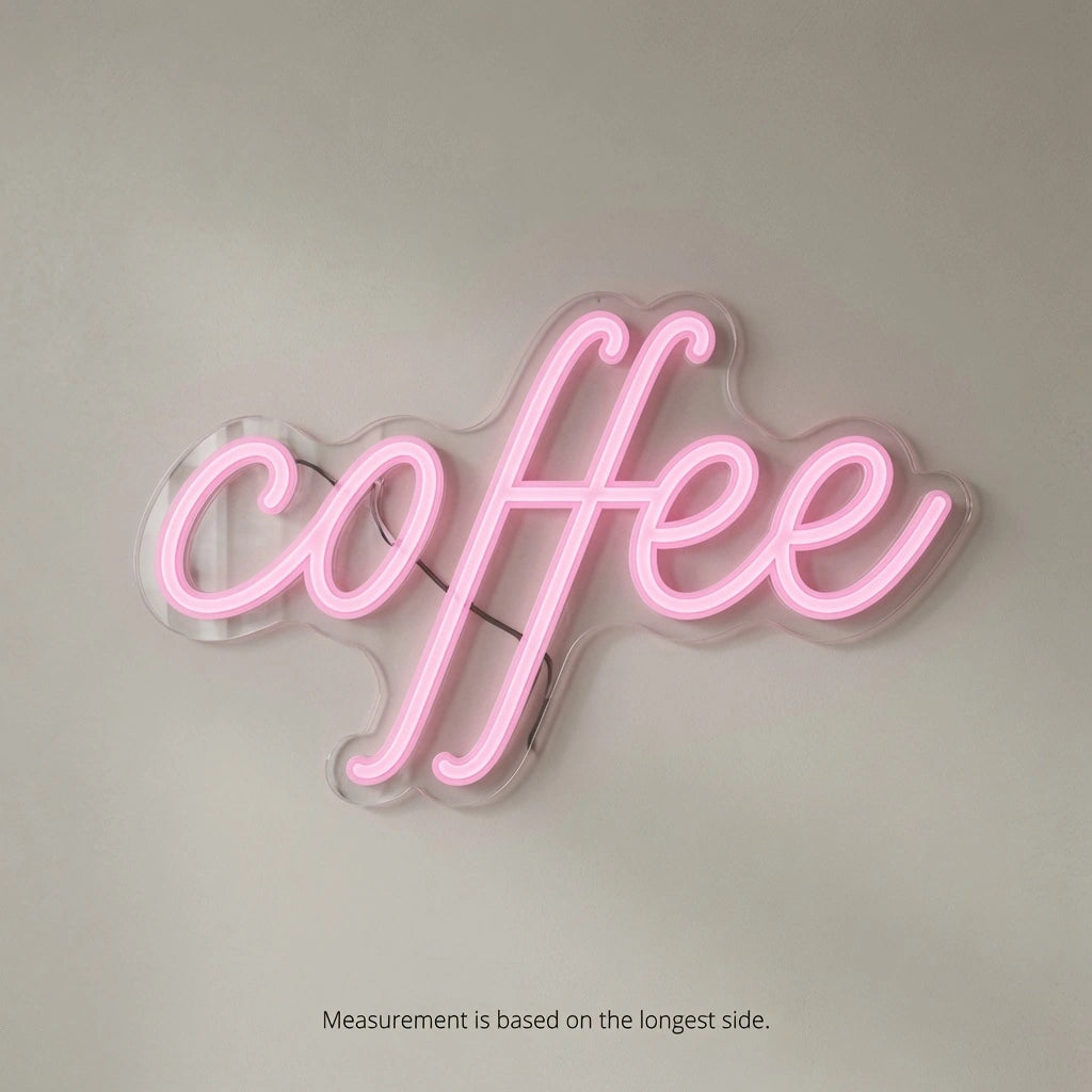 Coffee Business LED Neon Sign - 04 Size Image