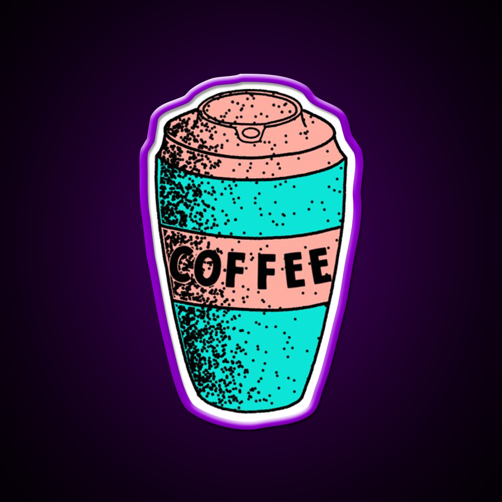 Coffee Cafe Led Neon Sign Espresso Bar Art For Coffee Shop Rgb Color