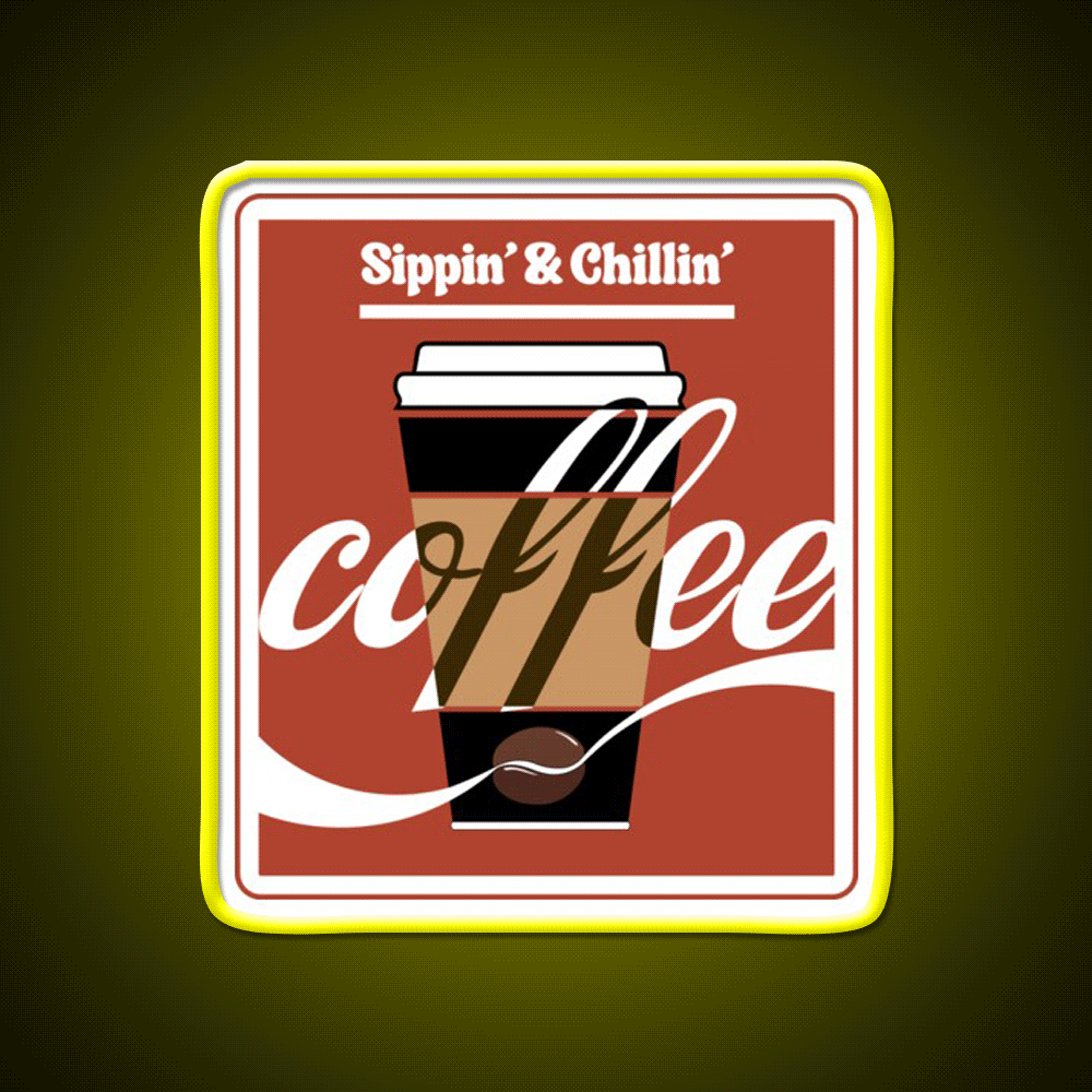 Coffee Cafe Led Neon Sign Espresso Bar Art Rgb Color