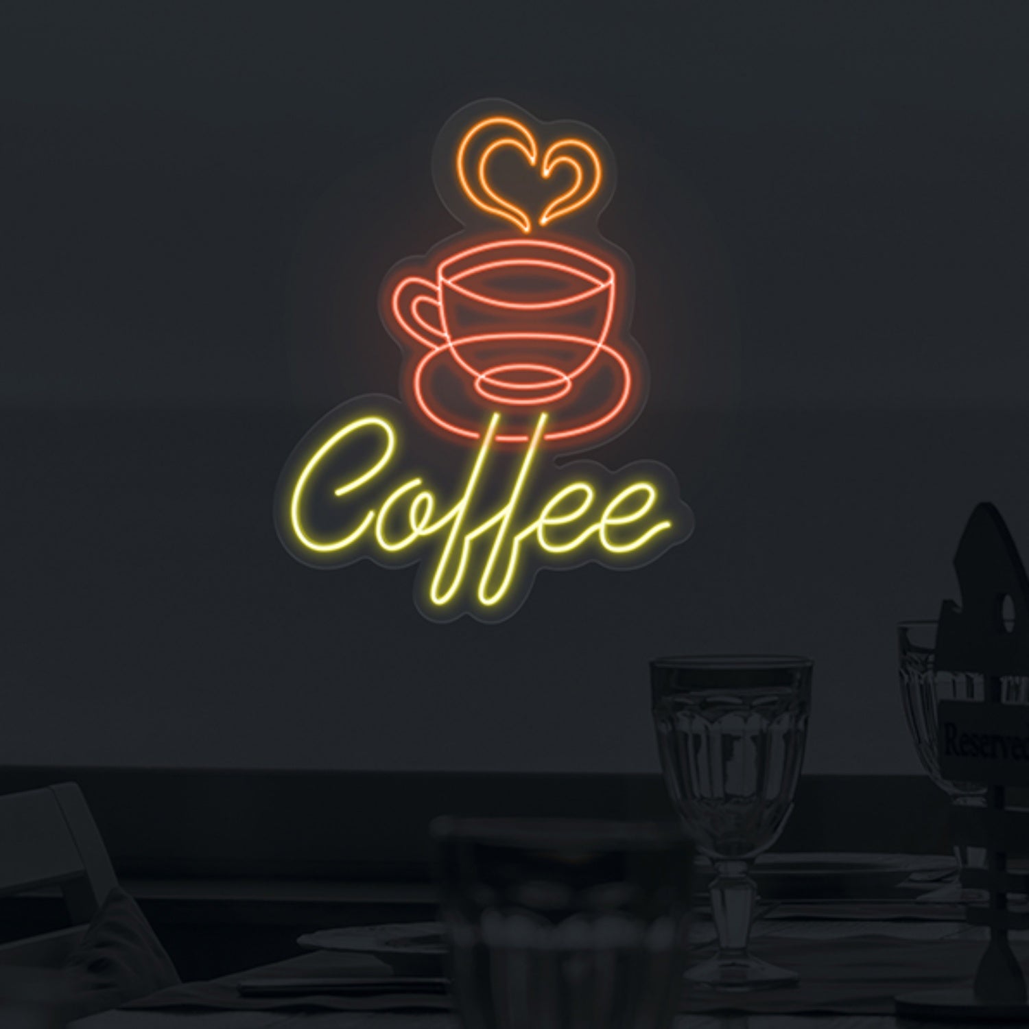 Coffee Cup Neon Sign Wall Art Decor | Shineneon