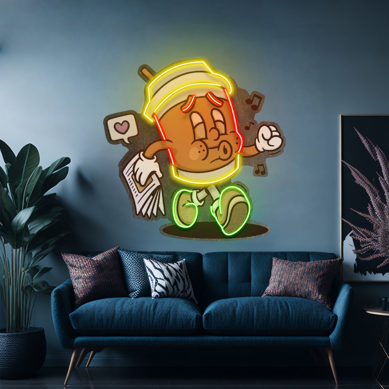 Coffee Cup Retro Led Neon Sign Light Custom Led Signs - Shineneon