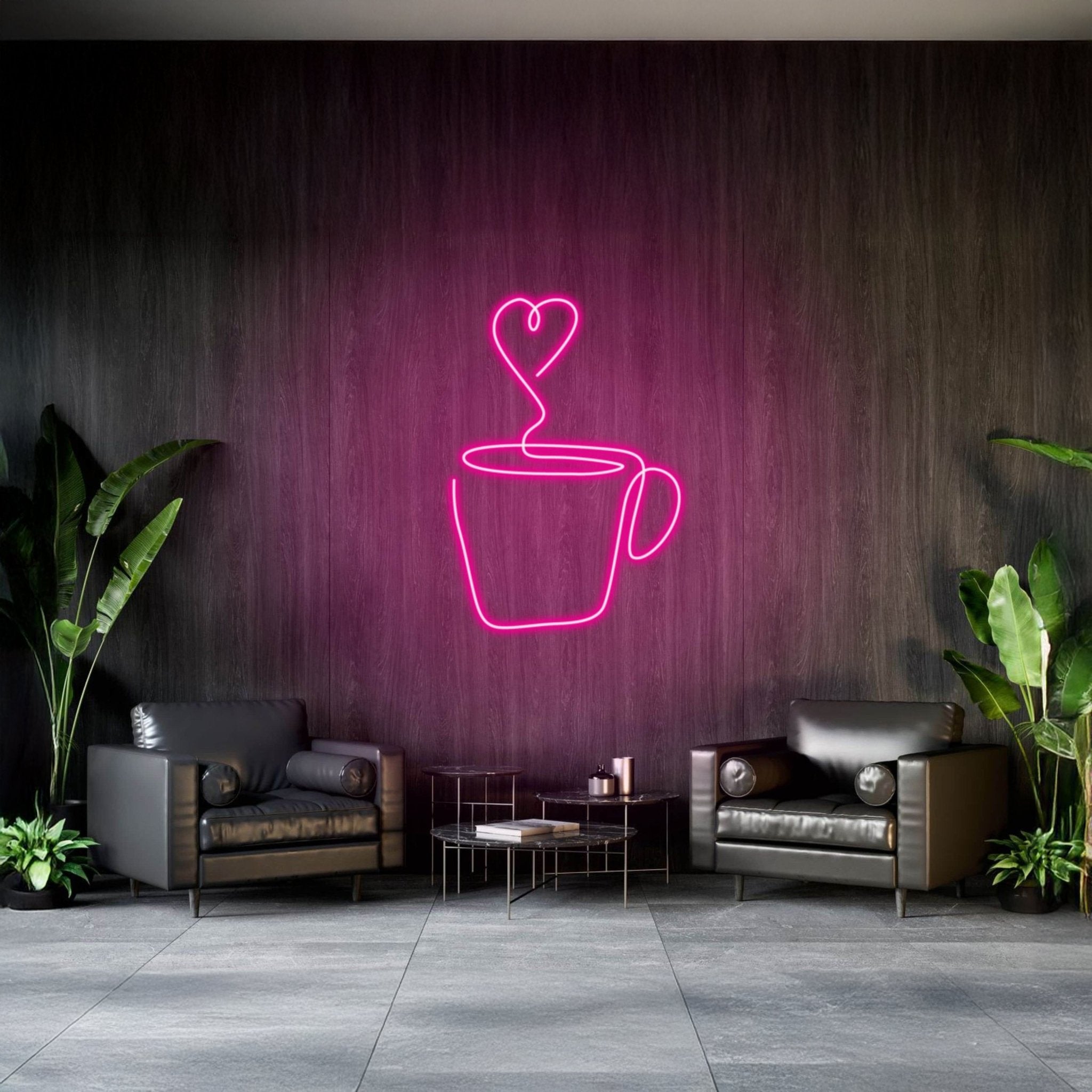 Coffee Cup With Love - Shineneon