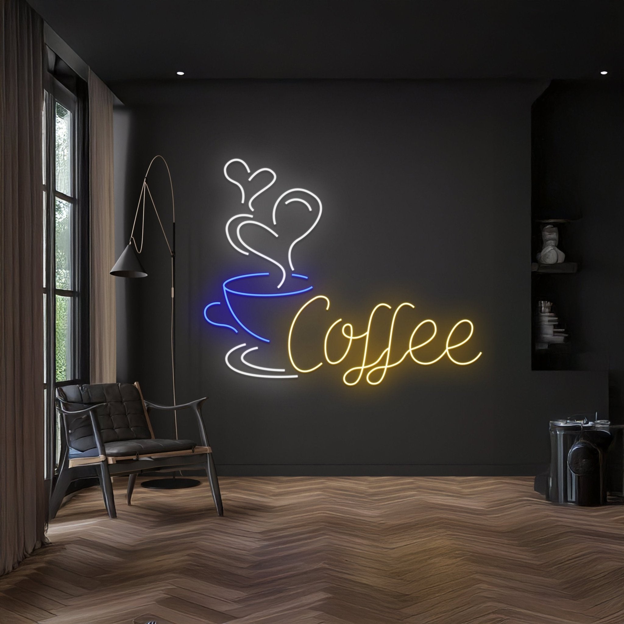 Coffee Cup With Love Neon Sign - Shineneon