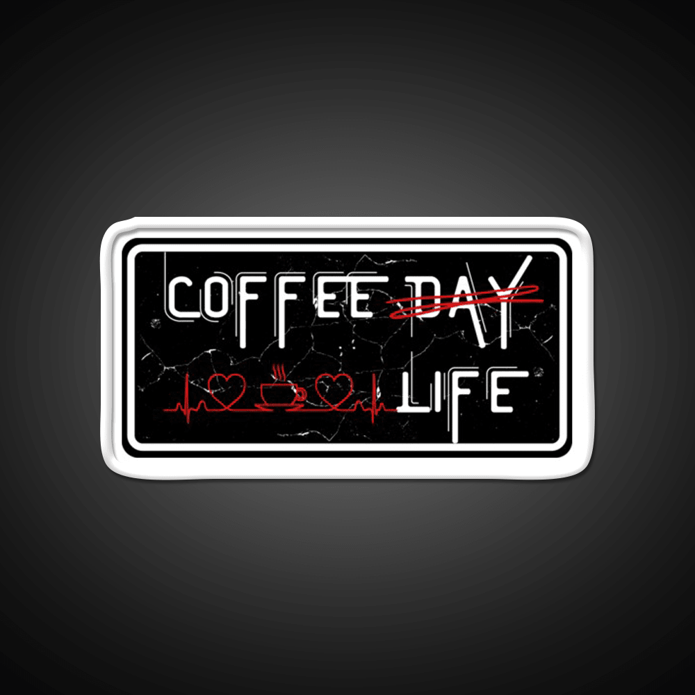 Coffee Day And Coffee Life Cafe Led Neon Sign Espresso Bar Art Rgb Color - Shineneon