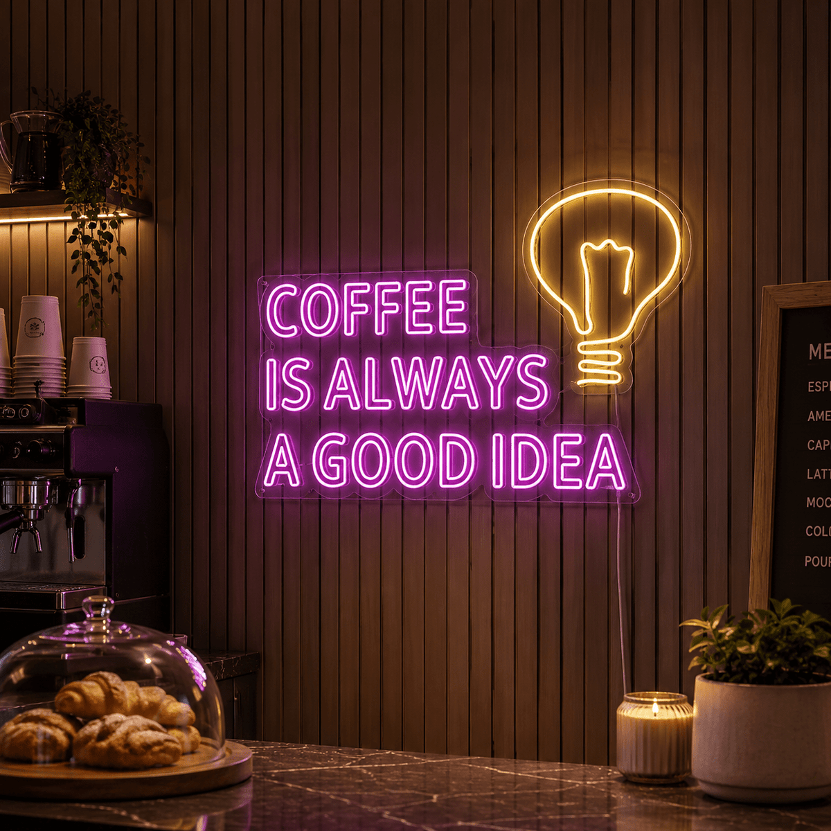 Coffee Is Always A Good Idea LED Neon Sign - Shineneon