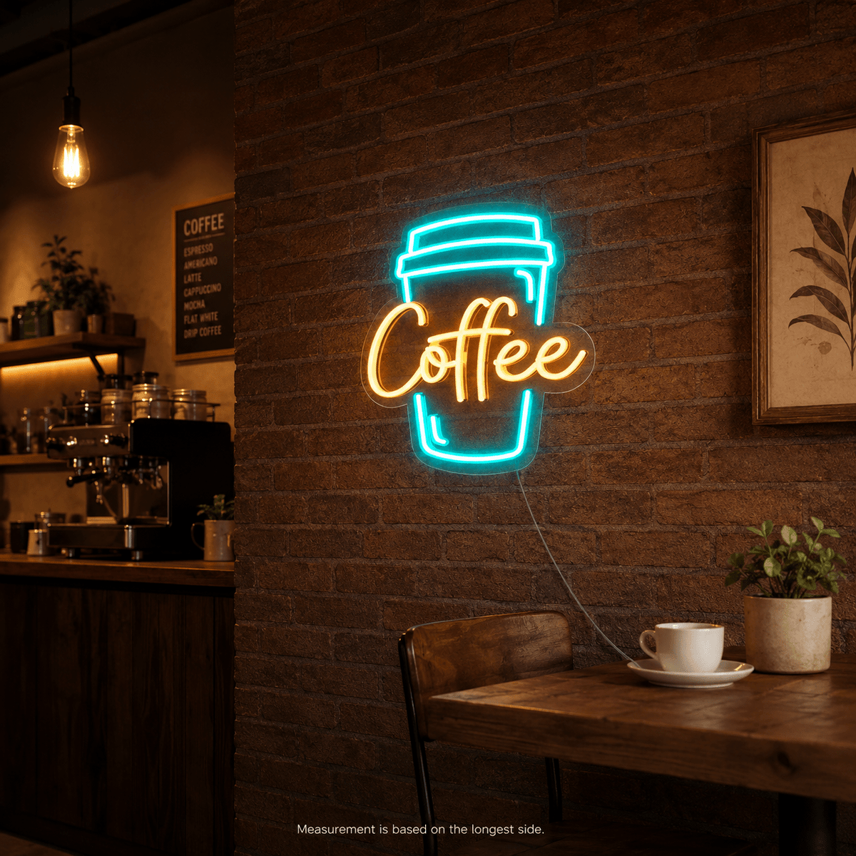 Coffee LED Neon Sign Home Wall Art - Shineneon