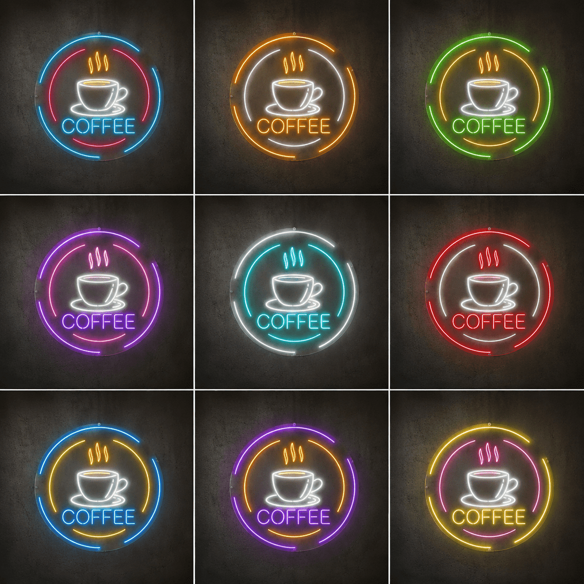Coffee LED Neon Sign Living Room Decor - Shineneon