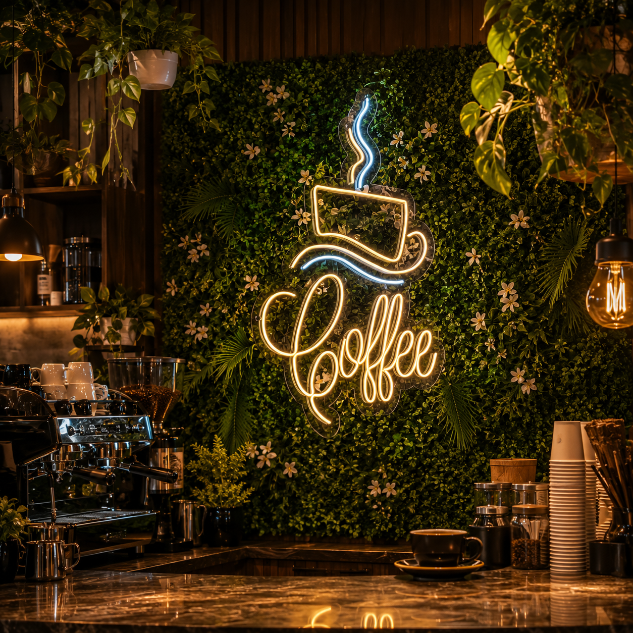 Coffee LED Neon Sign Wall Neon Sign - 02 High-Converting Product Image