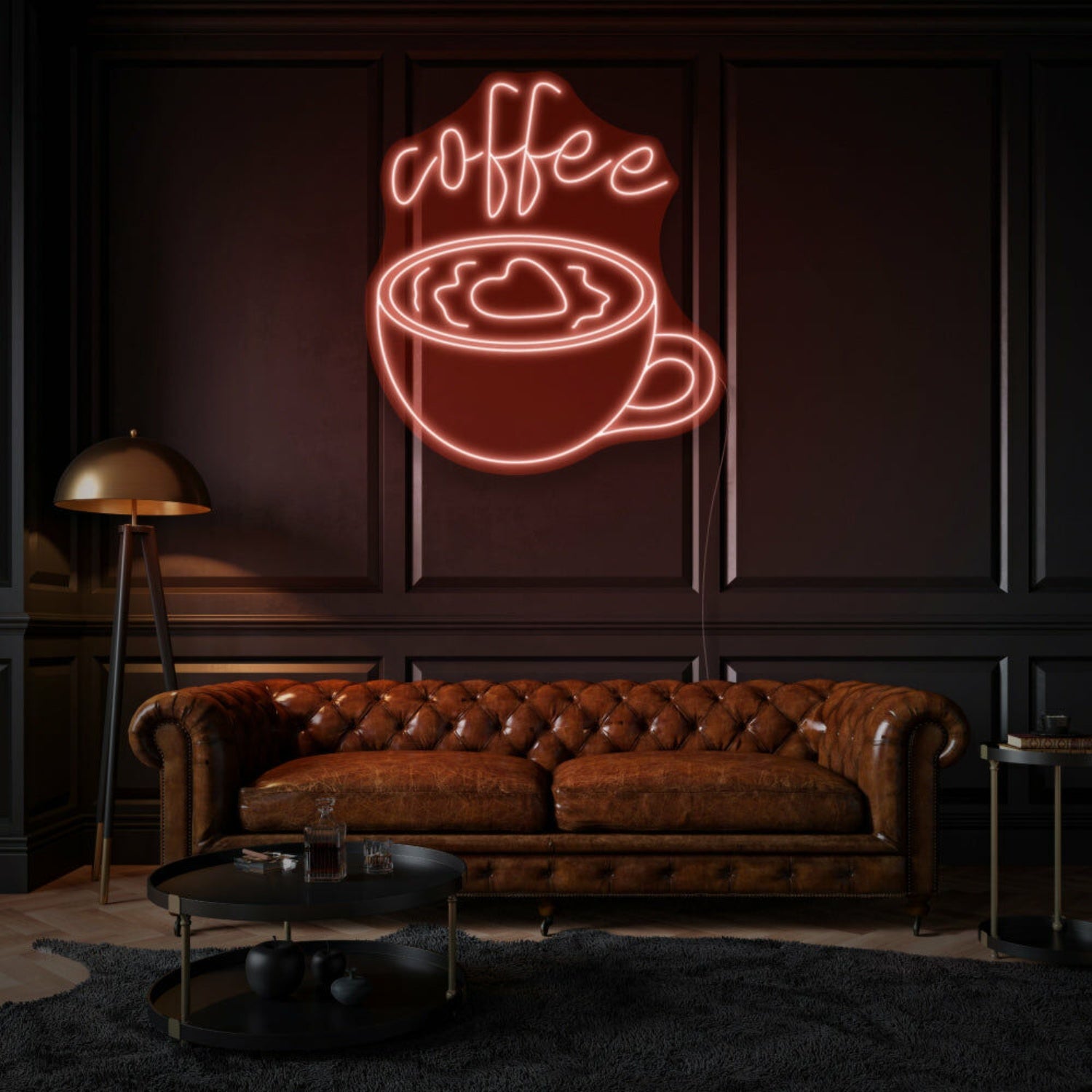 Coffee Mug Neon Essential Morning Ritual | Shineneon