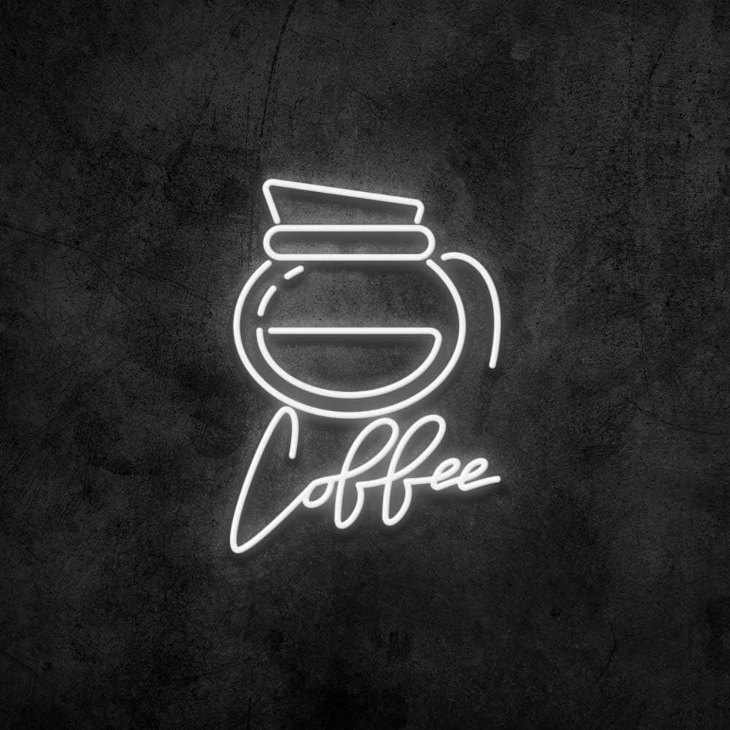 Coffee Pot Neon Sign | Shineneon