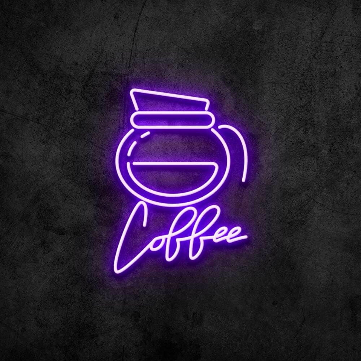 Coffee Pot Neon Sign | Shineneon