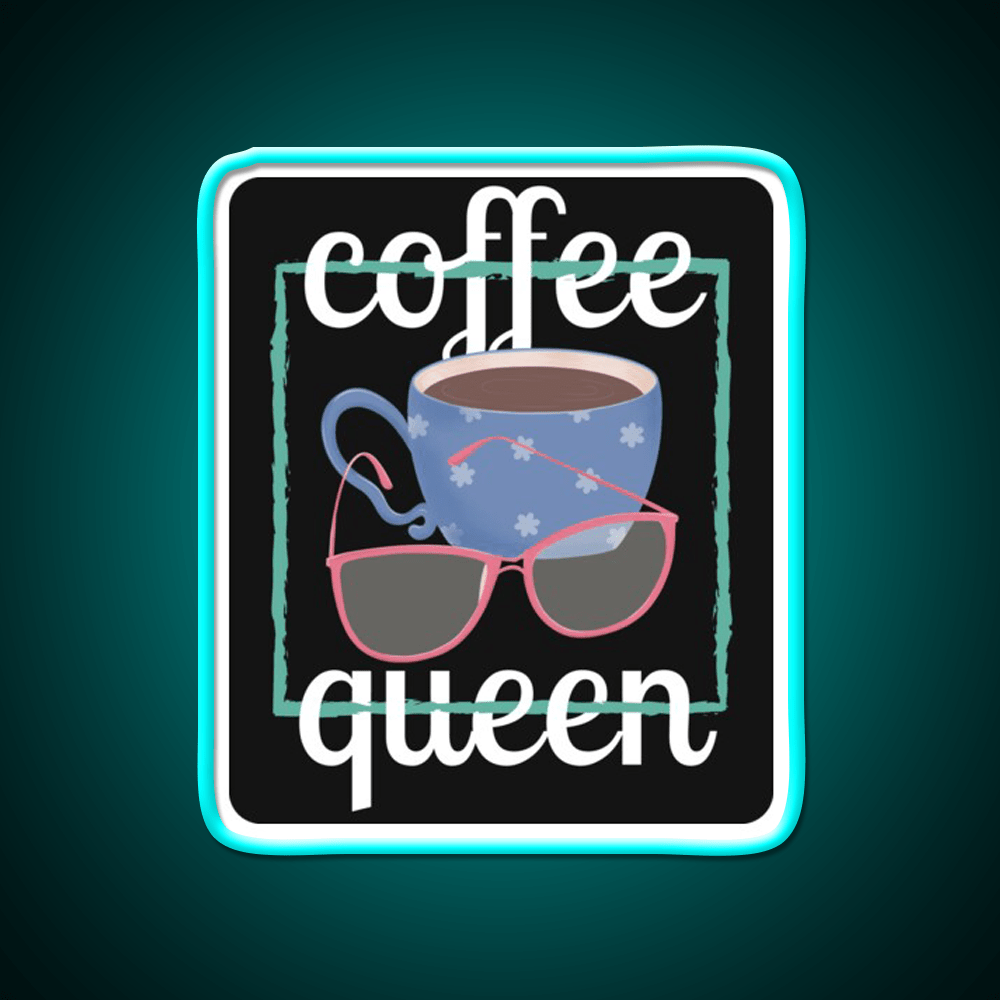 Coffee Queen For Coffee Lovers Cafe Led Neon Sign Espresso Bar Art Rgb Color - Shineneon