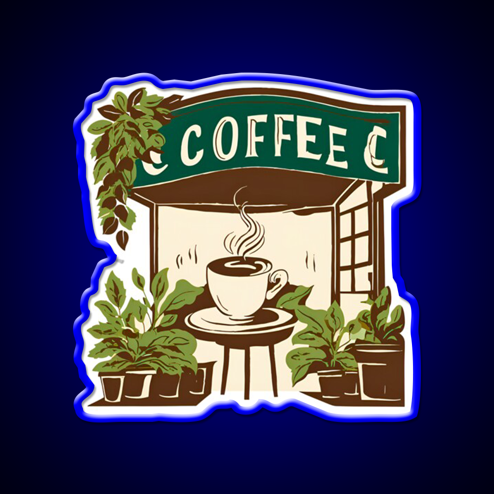 Coffee Shop Cafe Led Neon Sign Espresso Bar Art Rgb Color