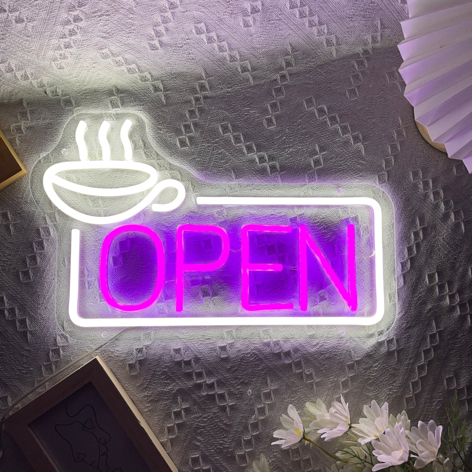 Coffee Shop Open Neon Sign Business Decorations | Shineneon