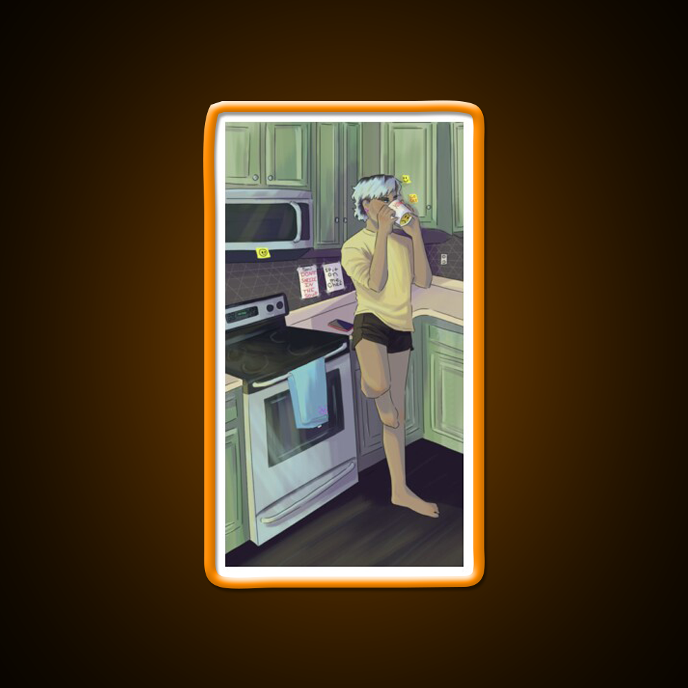 Coffee Vibes Cafe Led Neon Sign Espresso Bar Art For Wall Decor Rgb Color