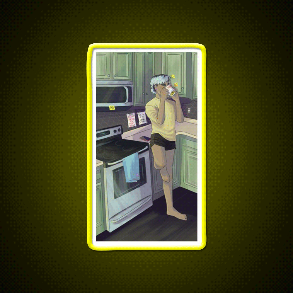 Coffee Vibes Cafe Led Neon Sign Espresso Bar Art For Wall Decor Rgb Color