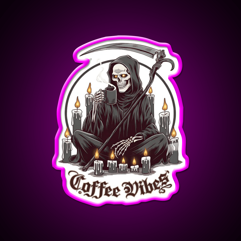 Coffee Vibes Cafe Led Neon Sign Espresso Bar Art Rgb Color - Shineneon