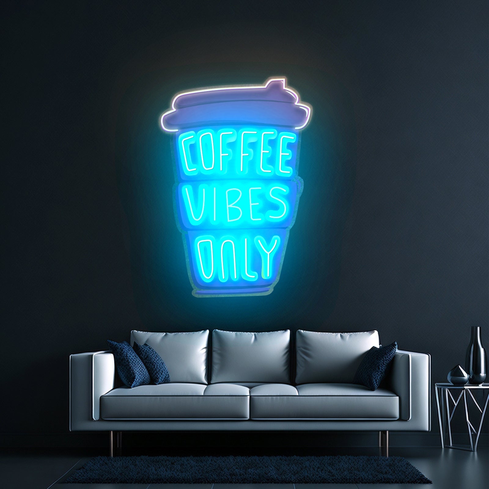 Coffee Vibes Only Led Neon Sign Light Custom Led Signs - Shineneon