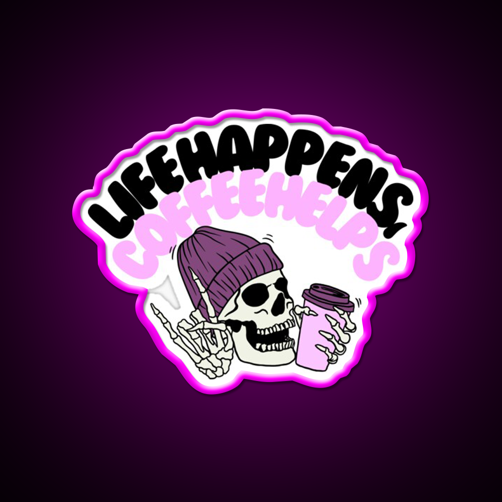 Coffee Vibes Only Positive Coffee Cafe Led Neon Sign Espresso Bar Art Rgb Color