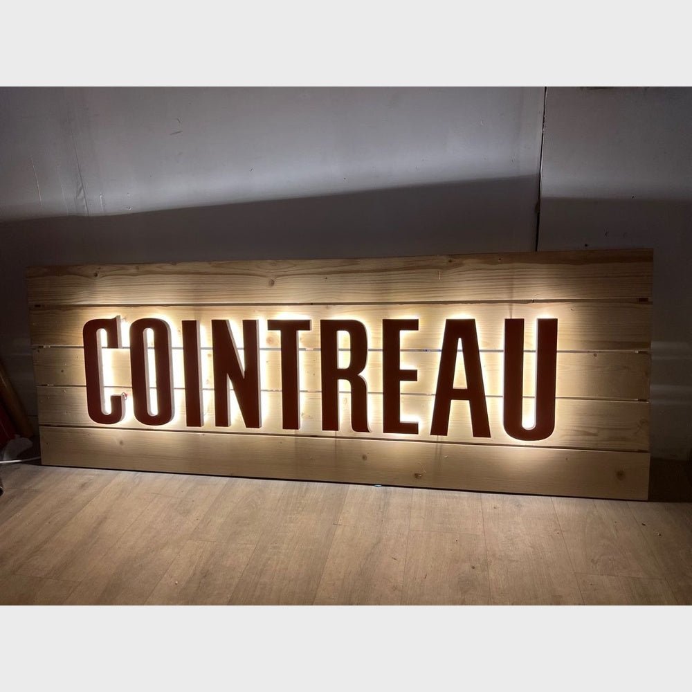 Cointreau 3D Backlit Channel Letters Led Light Sign - Shineneon