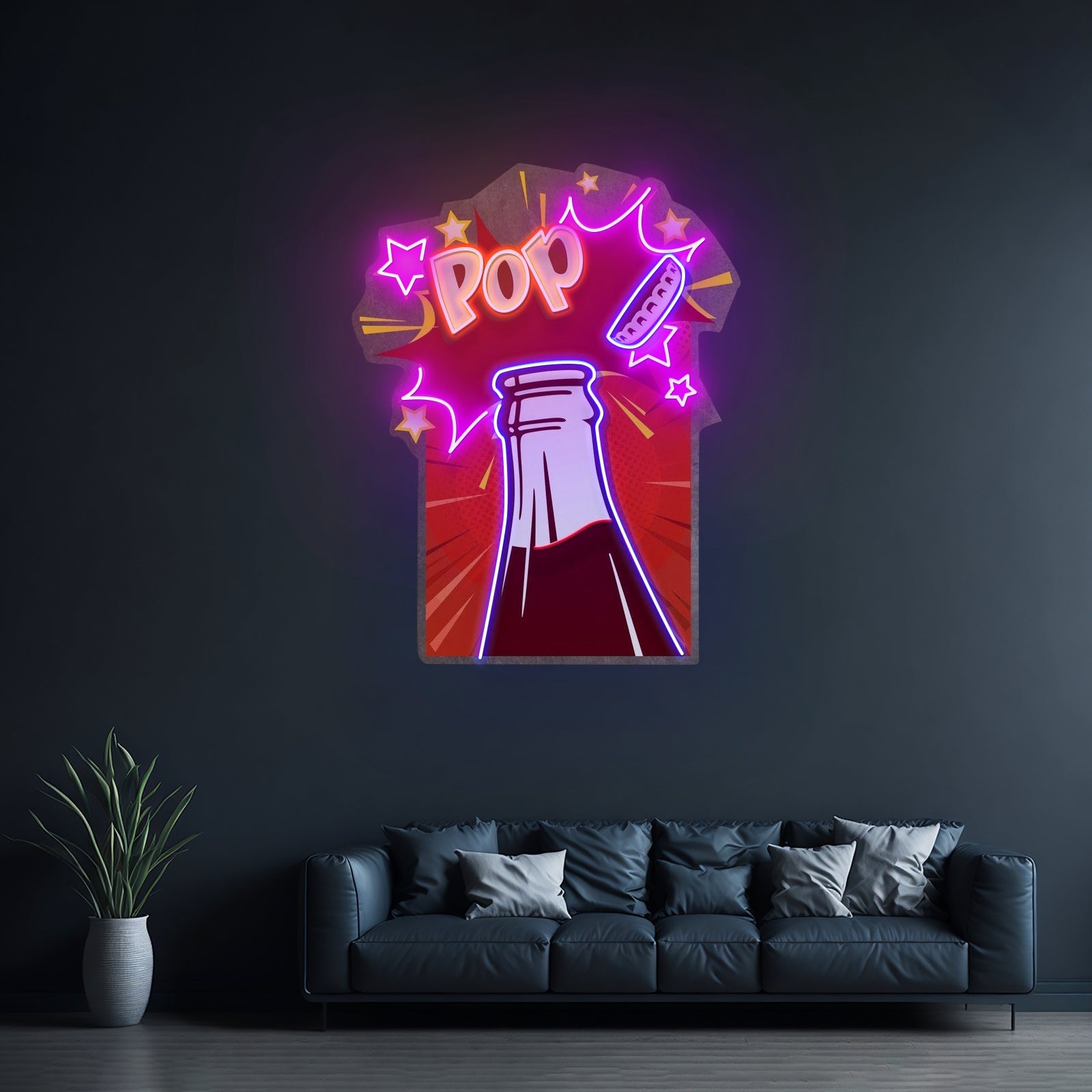 Cola Custom Led Signs Artwork For Sale - Shineneon