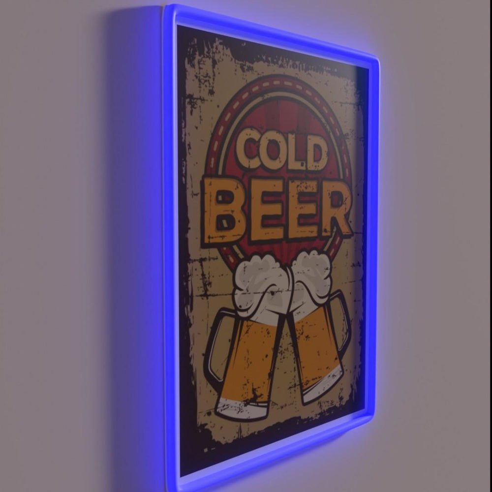Cold Beer Rgb Led Neon Sign - Shineneon