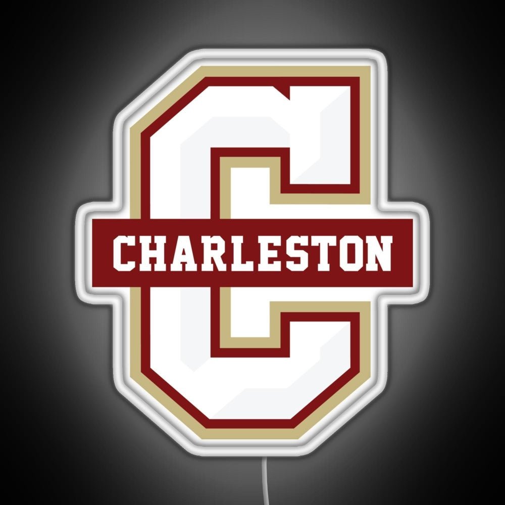 College Of Charleston Cougars Rgb Led Neon Sign Pop Wall Art - Shineneon