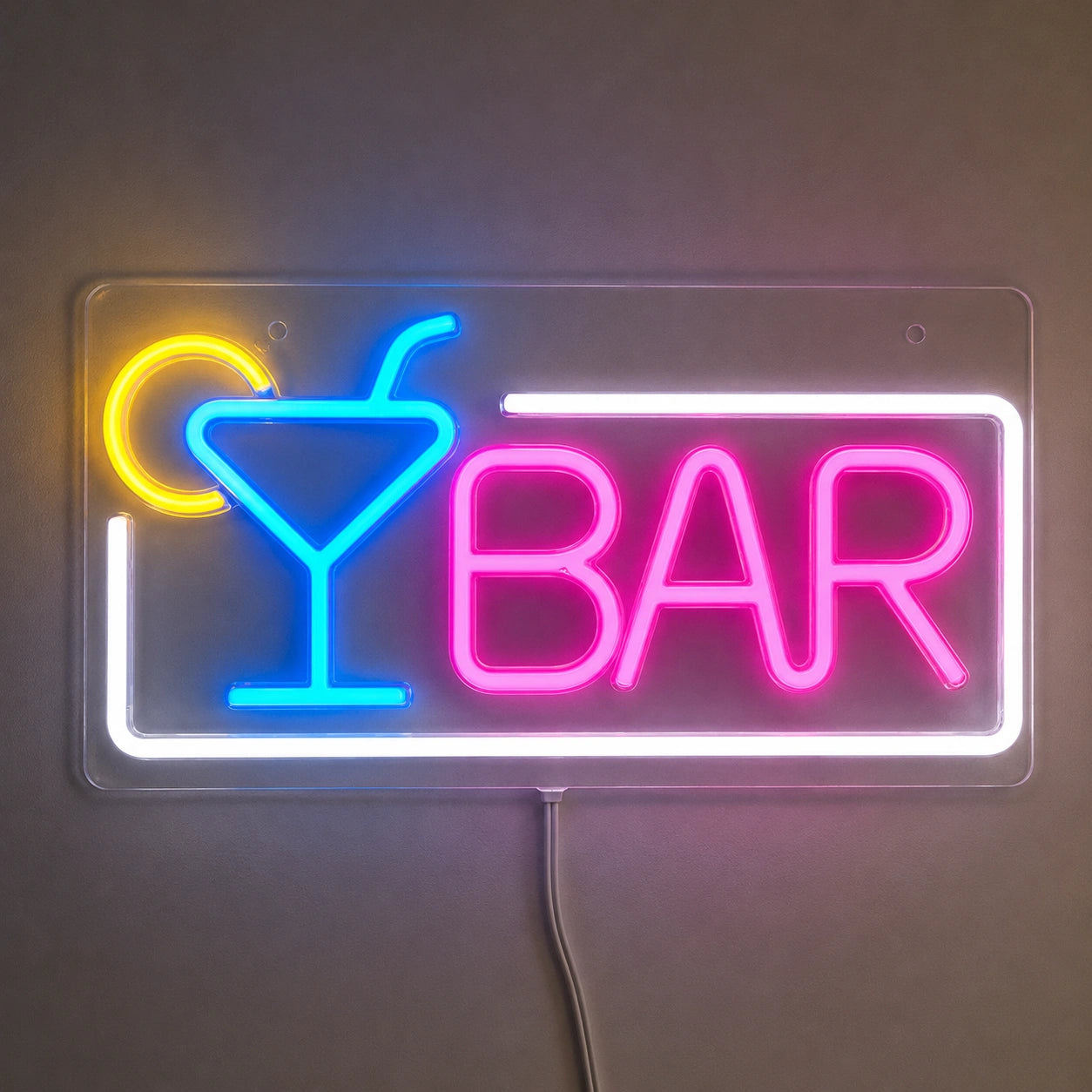 Color Martini Bar Neon Sign LED Neon Sign main product image