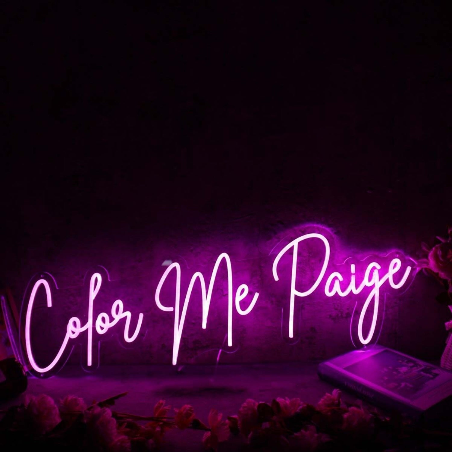 Color Me Paige Pink Led Neon Sign - Shineneon