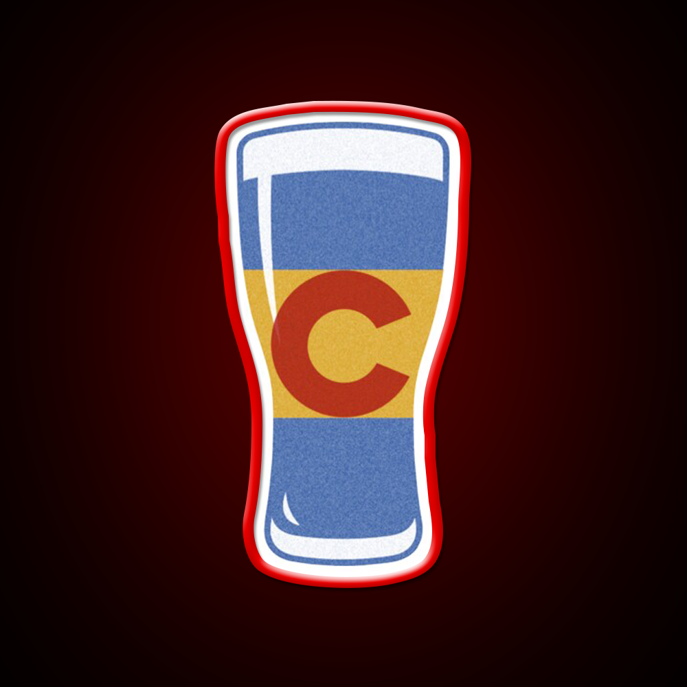 Colorado Flag Craft Beer Bar Decor Led Neon Sign Rgb Color - LED neon sign view 10