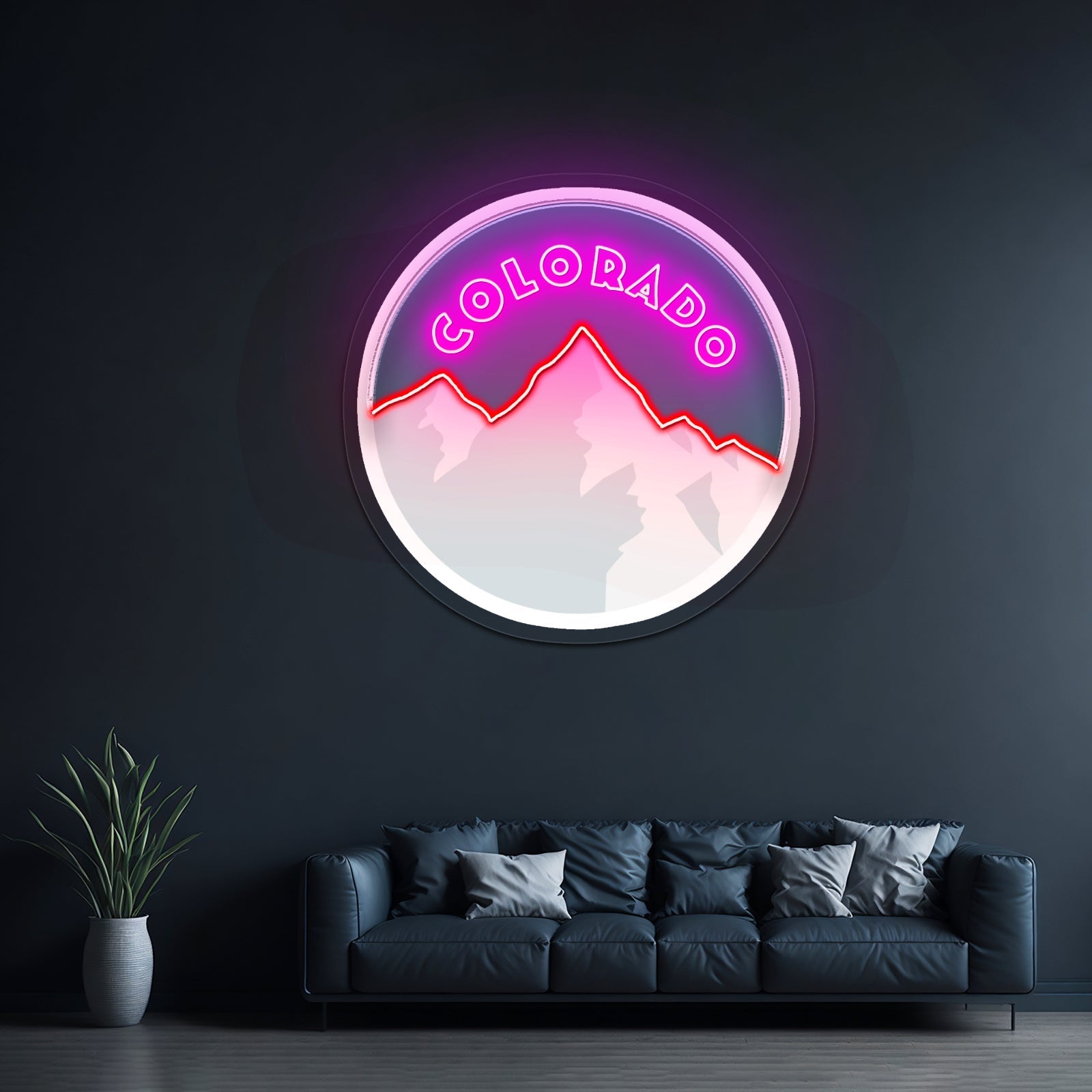 Colorado Mountains Led Neon Signs - Shineneon