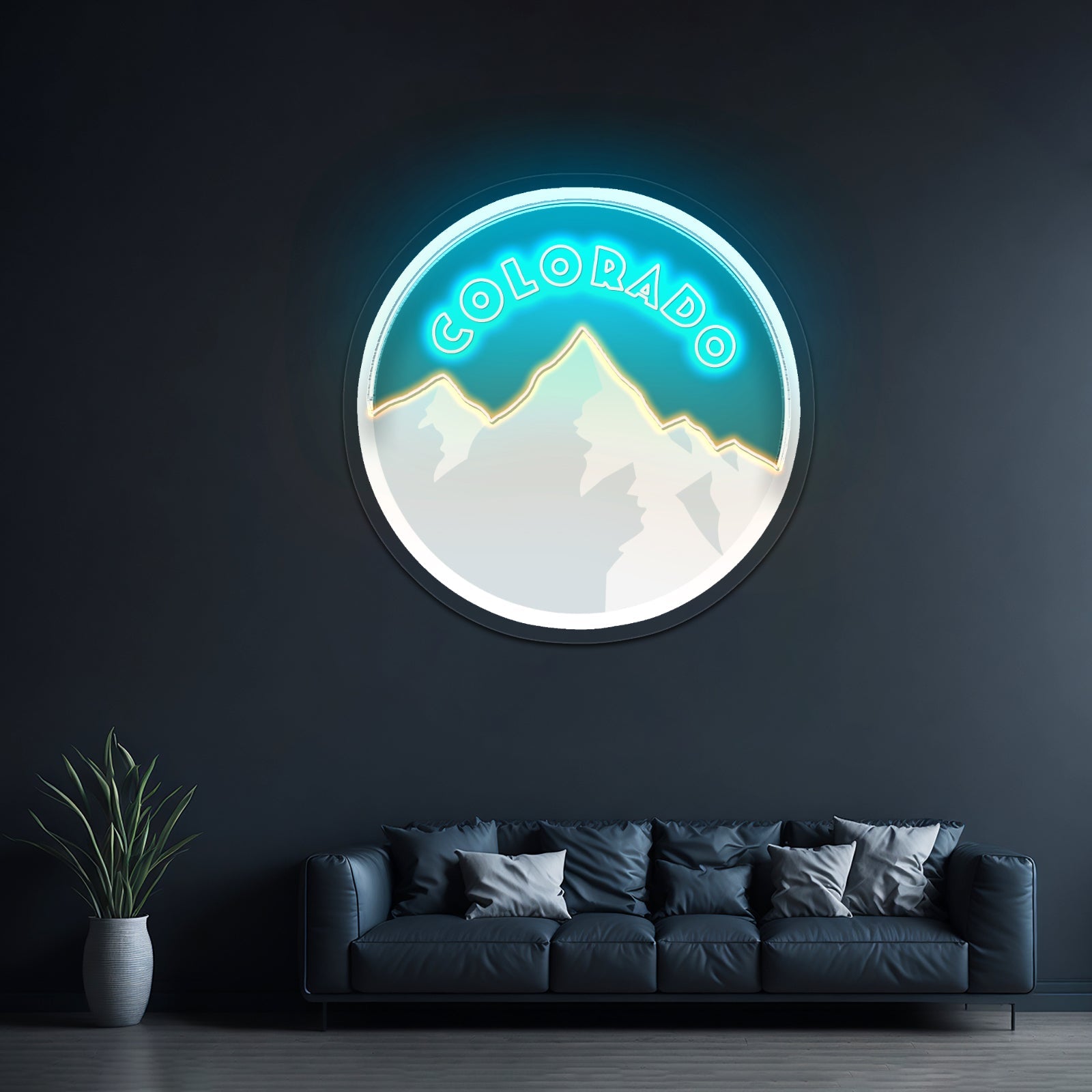 Colorado Mountains Led Neon Signs - Shineneon