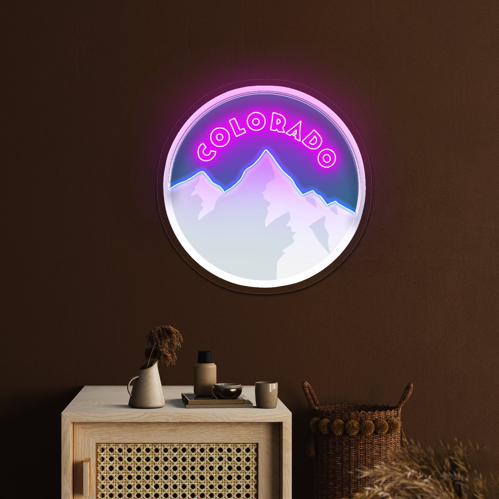 Colorado Mountains Led Neon Signs - Shineneon