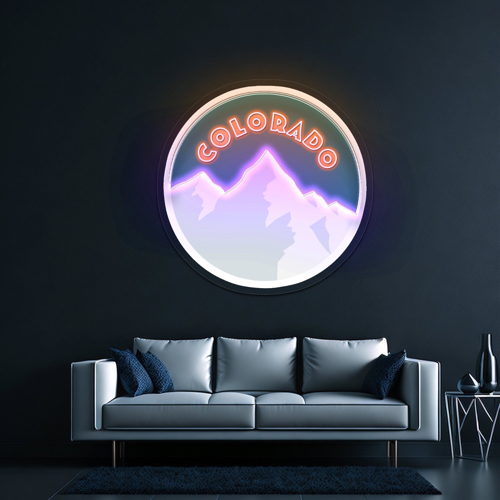 Colorado Mountains Led Neon Signs - Shineneon