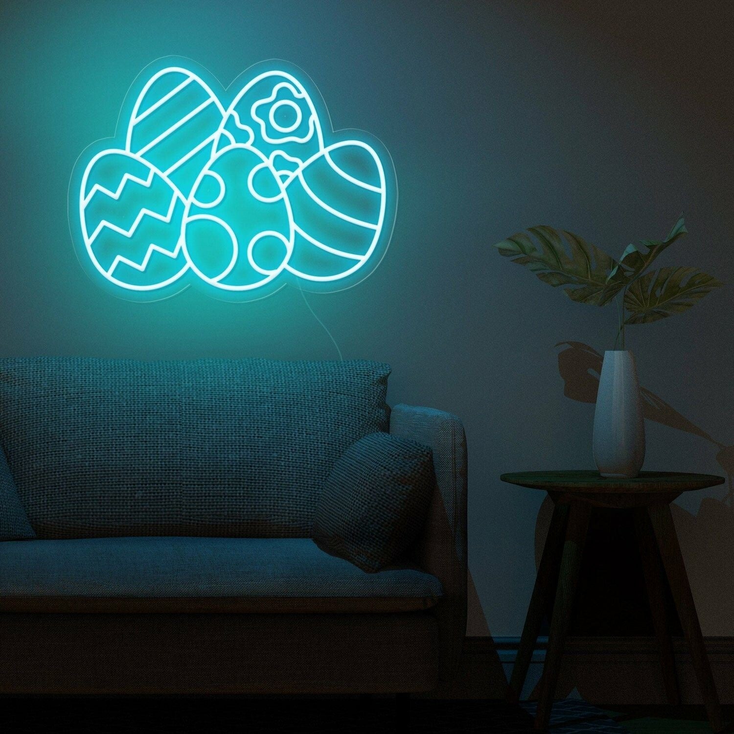 Colorful Eggs Easter Neon Sign For Home Storefront | Shineneon